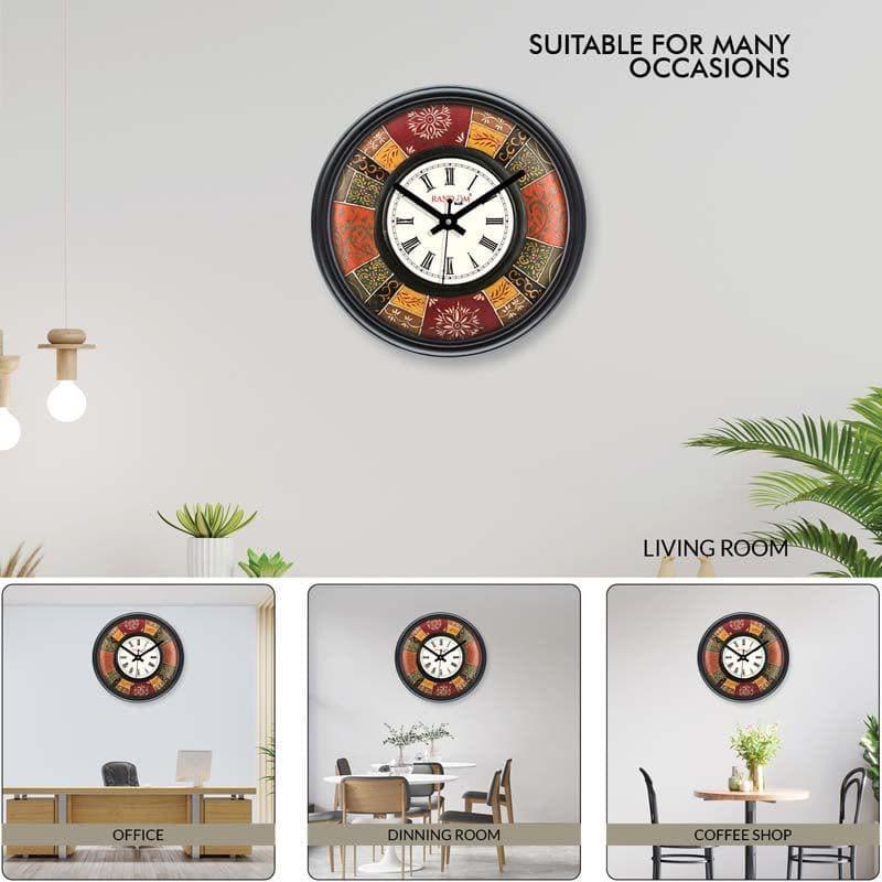 Buy Hues Wonder Wall Clock Wall Clock from Vaaree