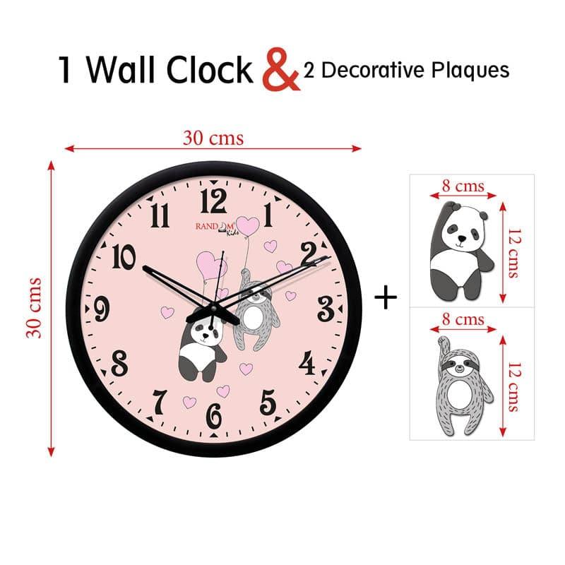 Buy Wall Clock - Kola Panda Wall Clock at Vaaree online