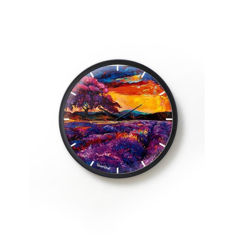 Wall Clock - Lavender Fields Wall Clock