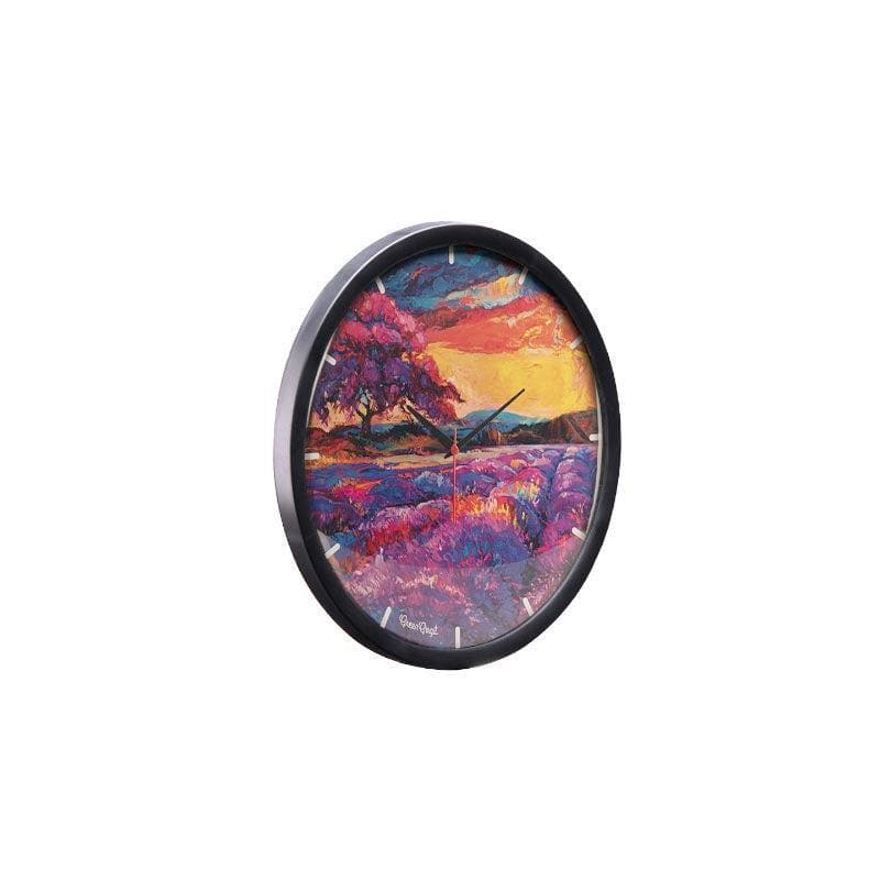 Wall Clock - Lavender Fields Wall Clock