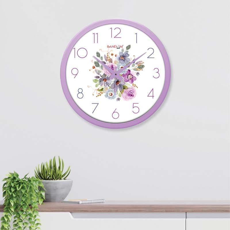 Wall Clock - Lavender Plush Wall Clock