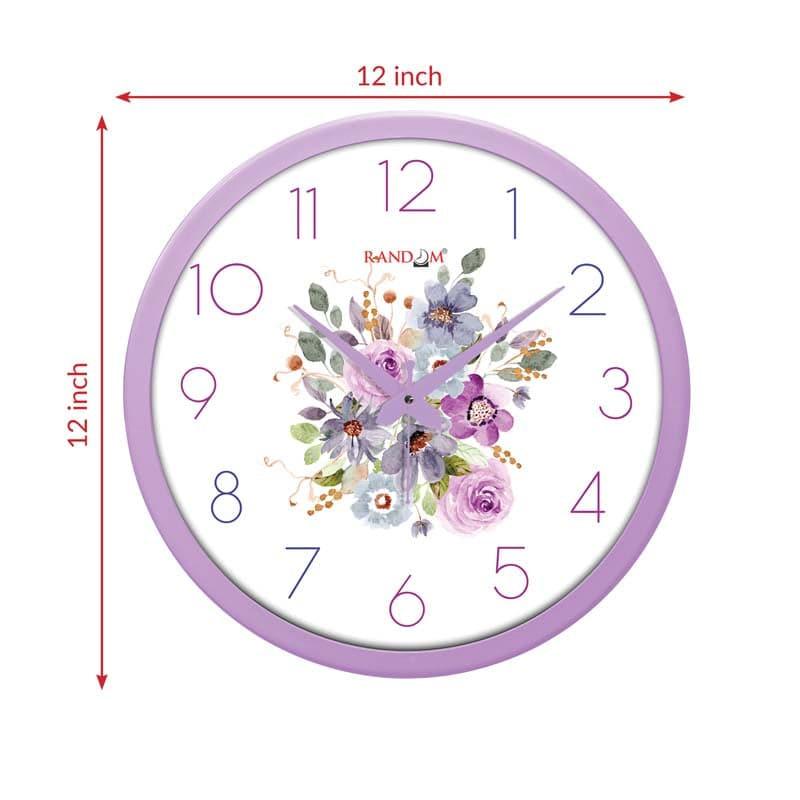 Wall Clock - Lavender Plush Wall Clock