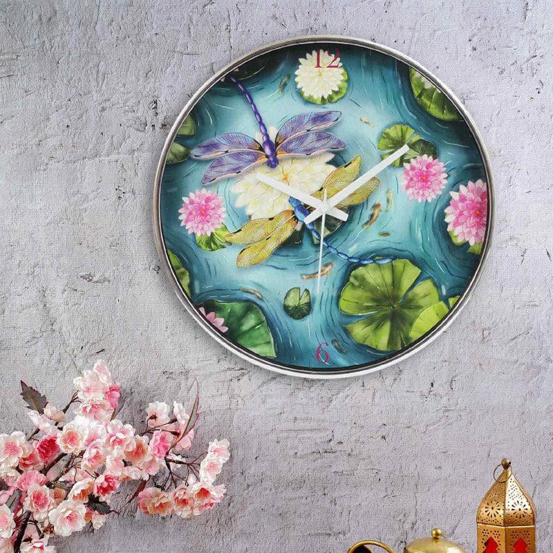 Wall Clock - Lotus Pool Wall clock