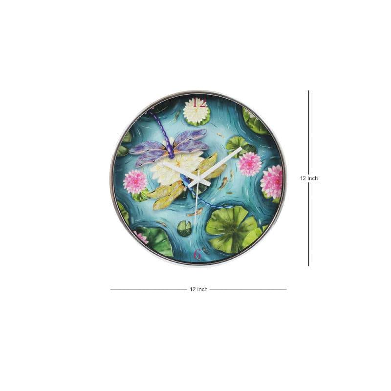 Wall Clock - Lotus Pool Wall clock