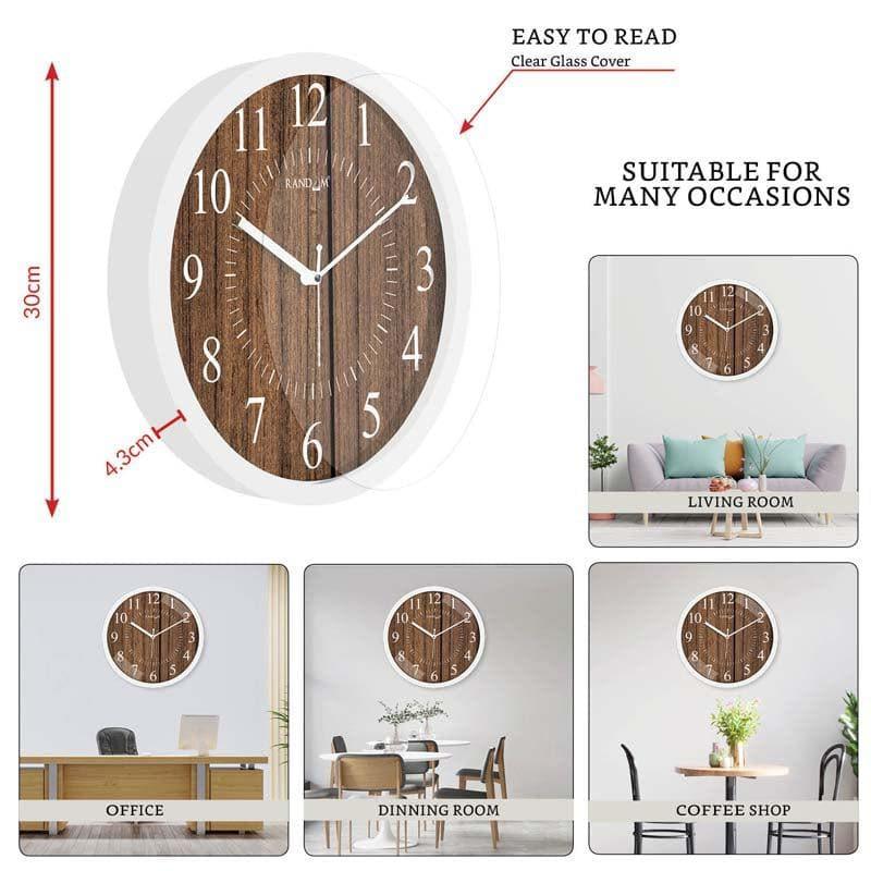 Buy Wall Clock - Magic Brown Wall Clock at Vaaree online