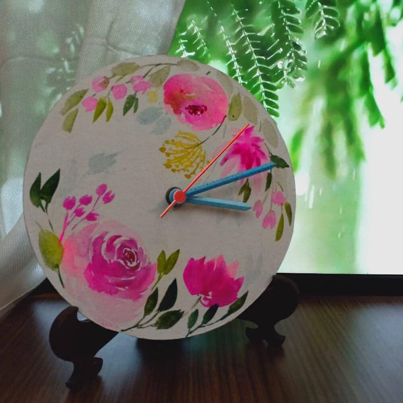 Buy Wall Clock - Magica Blossom Table Clock at Vaaree online