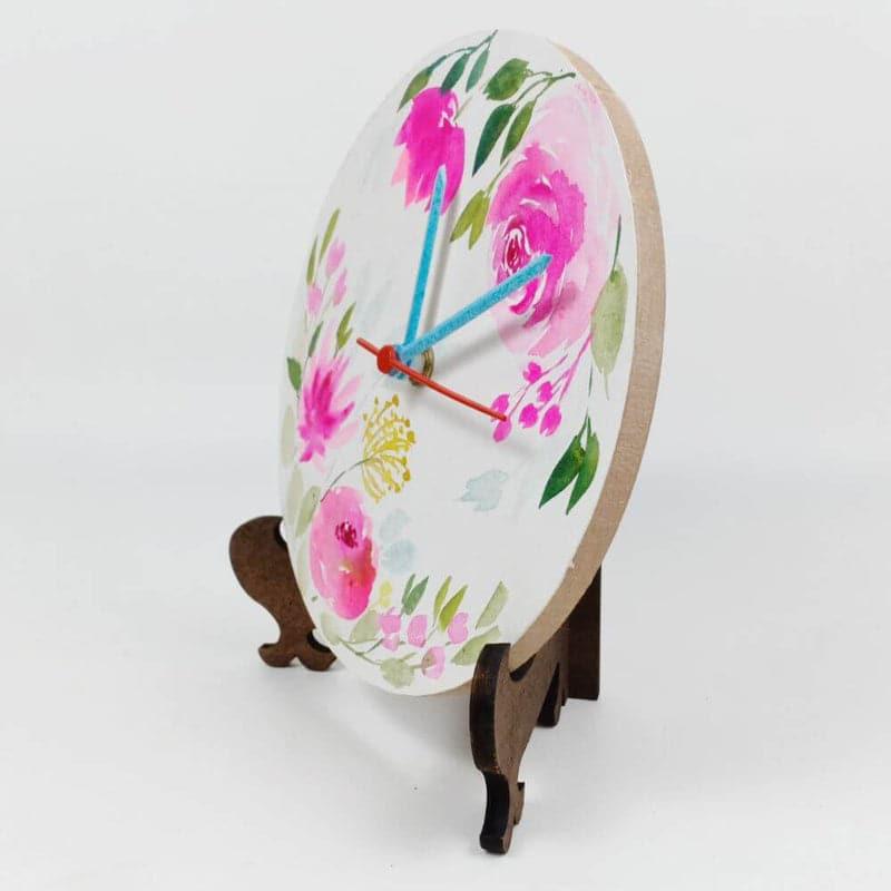 Buy Wall Clock - Magica Blossom Table Clock at Vaaree online