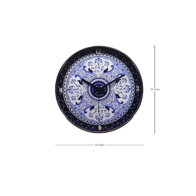 Buy Mandela Tale Wall Clock - Blue Wall Clock from Vaaree