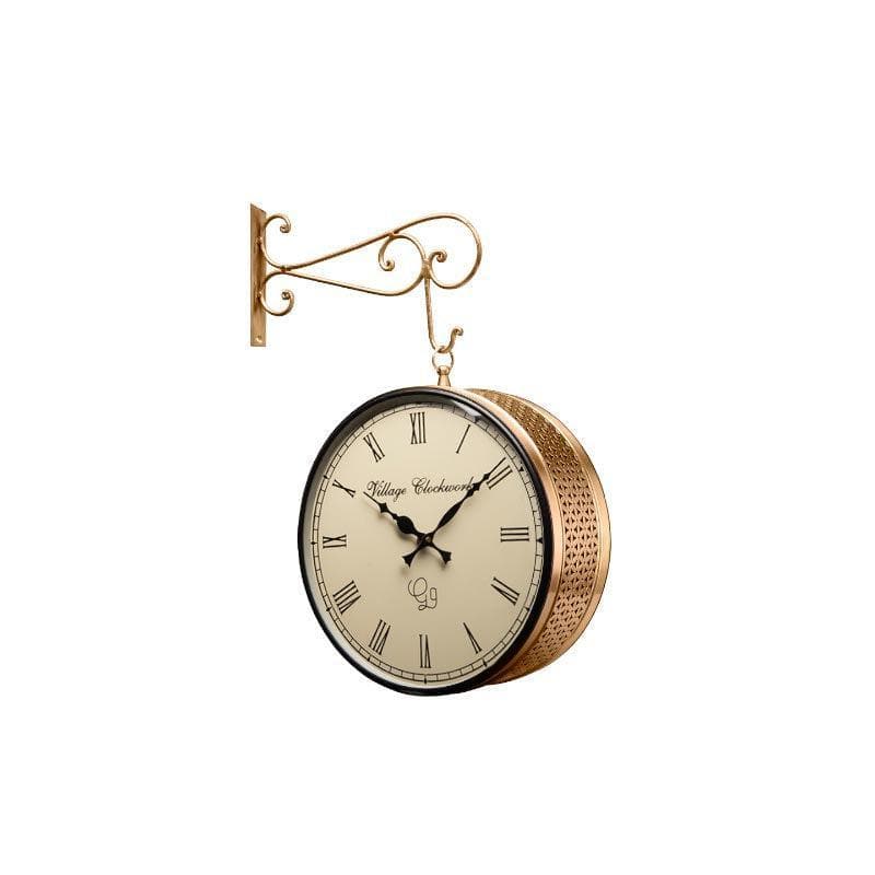 Wall Clock - Maximilian Station Clock (10 inch) - Gold