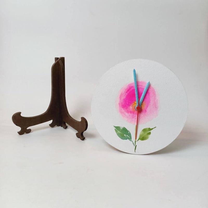 Buy Wall Clock - Mercy Flora Table Clock at Vaaree online