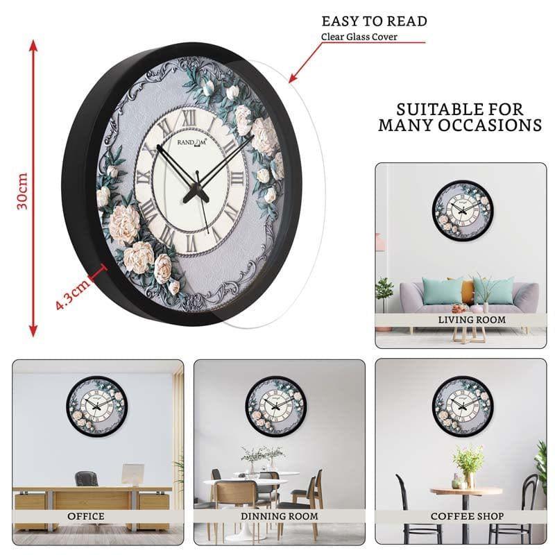 Wall Clock - Mystic floral Wall Clock