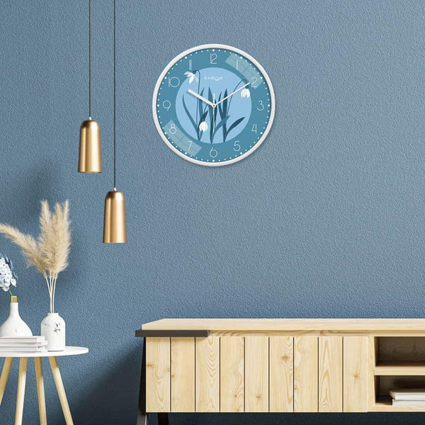 Wall Clock - Night Gardenia Wall Clock