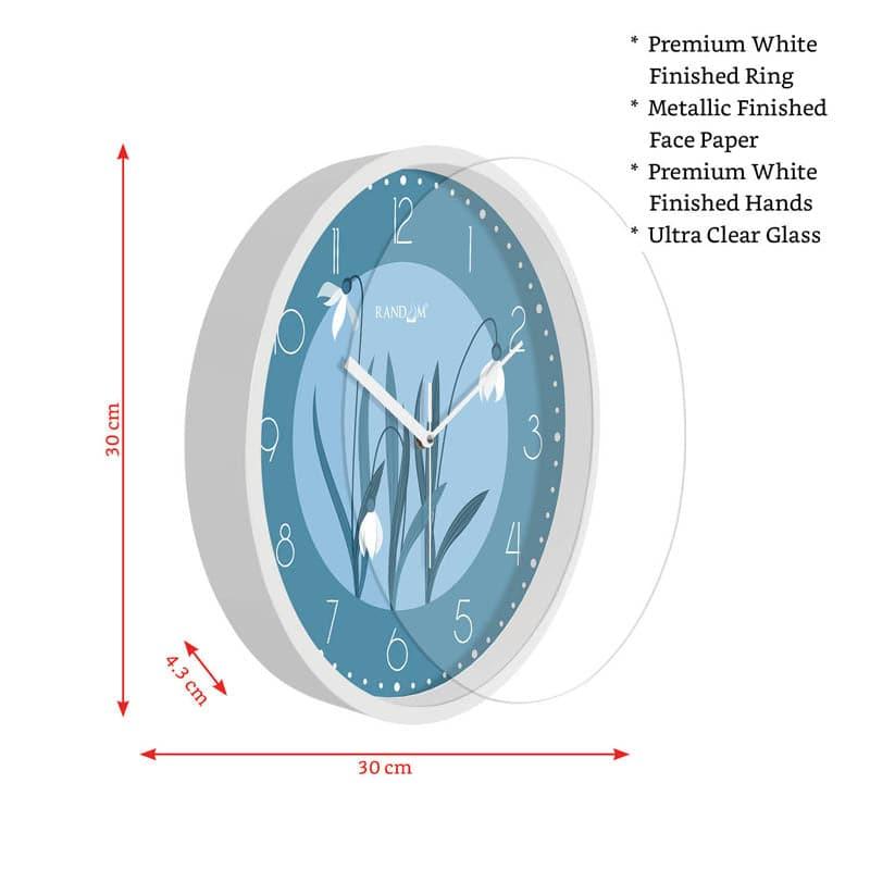 Buy Night Gardenia Wall Clock Wall Clock from Vaaree