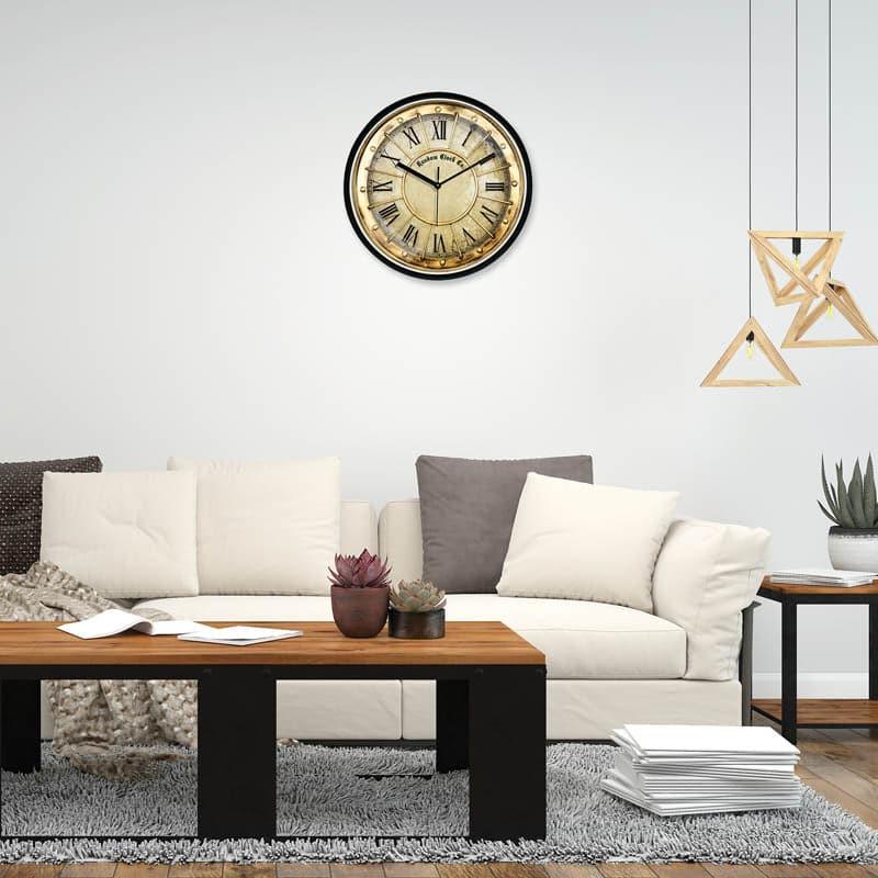 Buy Oberon Roman Wall Clock Wall Clock from Vaaree