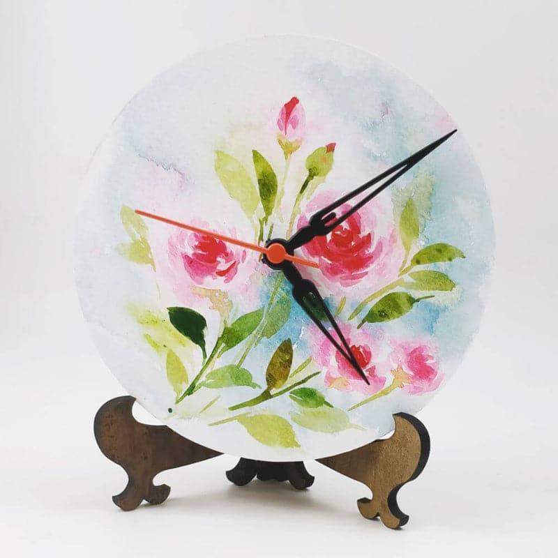 Buy Wall Clock - Parcha Blossom Table Clock at Vaaree online