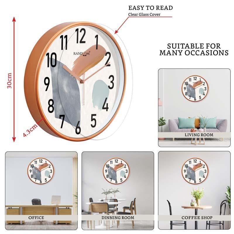 Wall Clock - Pastel Splash Wall Clock