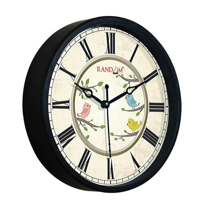 Wall Clock - Perching Birds Wall Clock