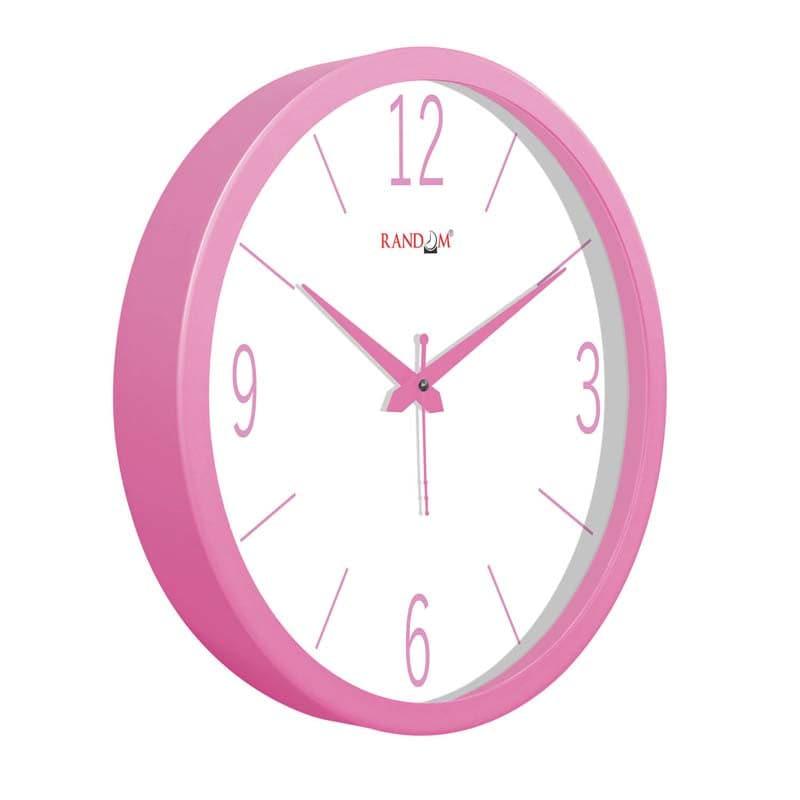 Wall Clock - Polly Modern Wall Clock - Pink