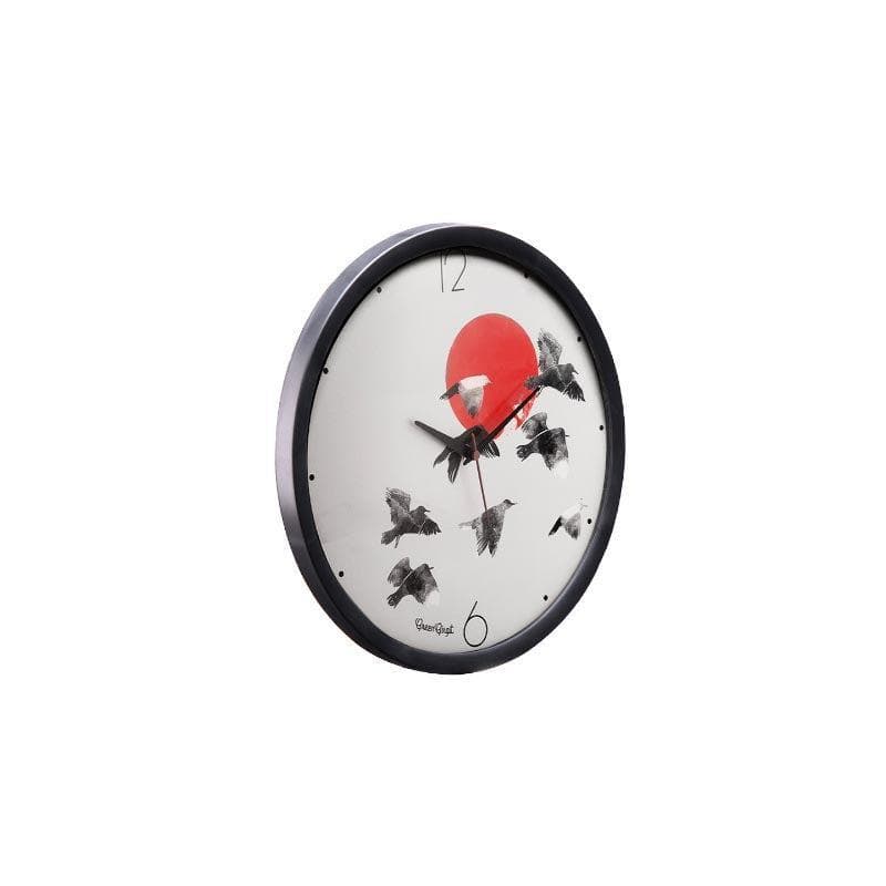 Wall Clock - Red Moon Wall Clock