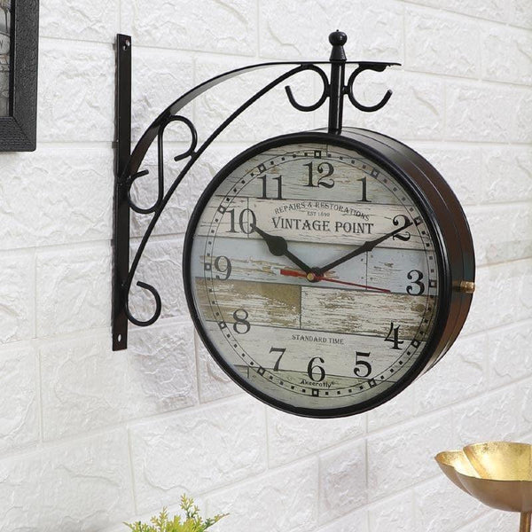 Wall Clock - Robert Vintage Station Wall Clock