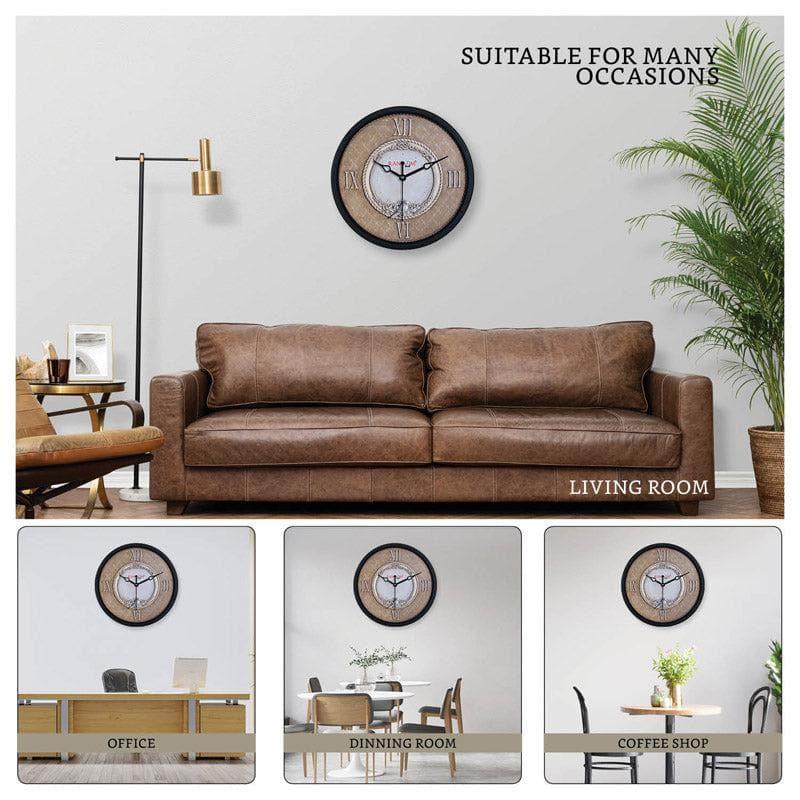 Buy Roman Tick Tick Wall Clock Wall Clock from Vaaree