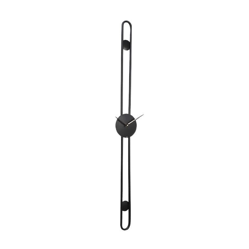 Wall Clock - Stripe Story Wall Clock - Black