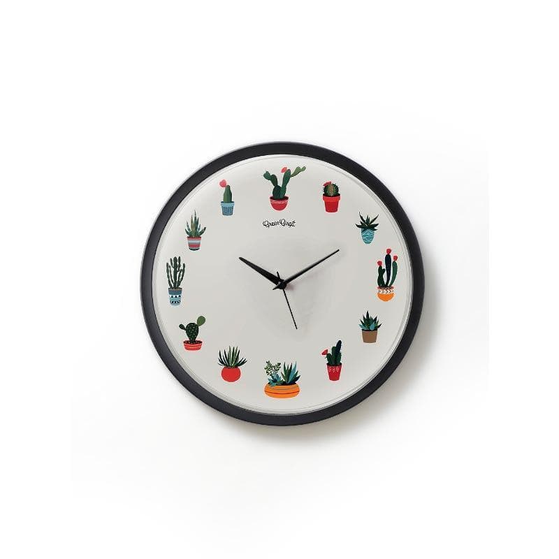 Wall Clock - Succulents Overall Wall Clock