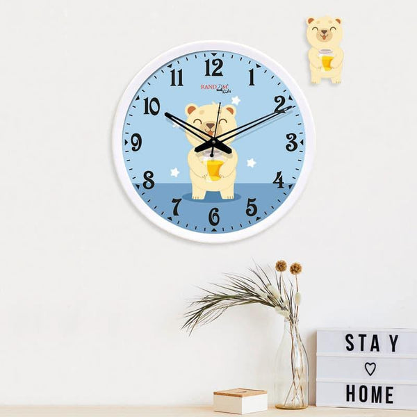 Buy Wall Clock - Teddy Tale Wall Clock at Vaaree online