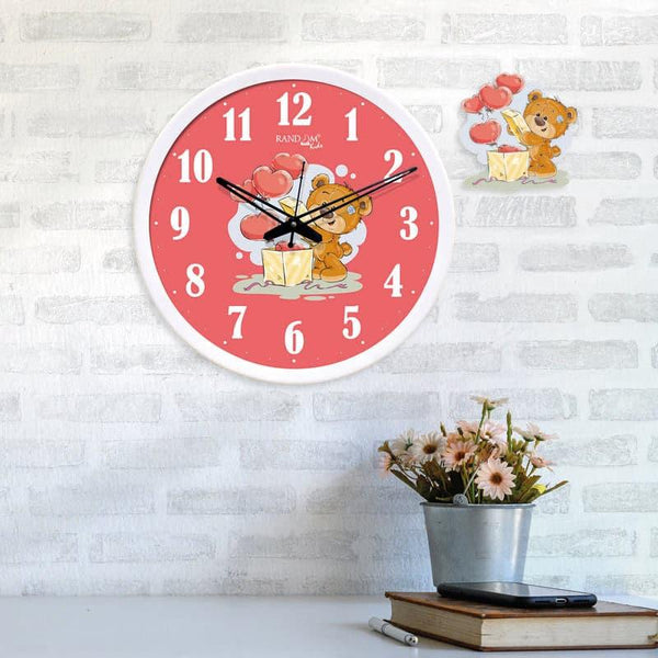 Buy Wall Clock - Teddy Tunes Wall Clock at Vaaree online