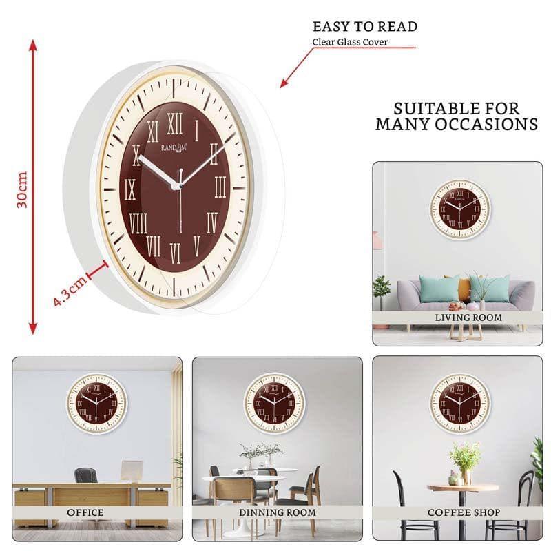 Buy The Classic Roman Wall Clock Wall Clock from Vaaree