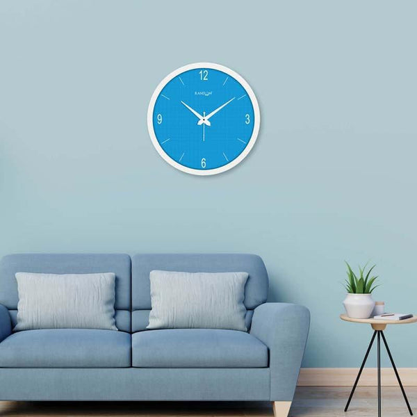 Wall Clock - The Graph Wall Clock - Blue