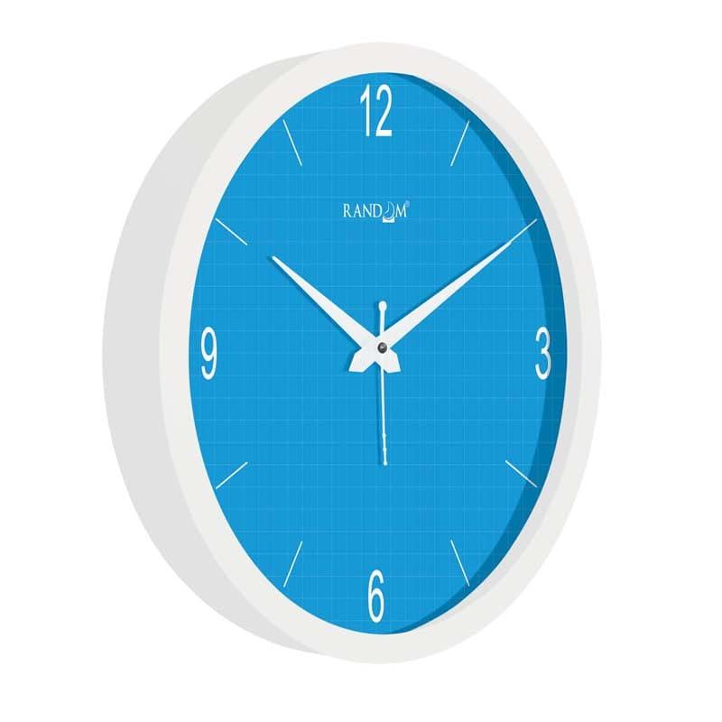 Wall Clock - The Graph Wall Clock - Blue