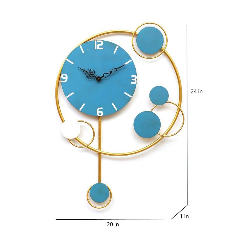 Buy The Sundown Pendulum Clock Wall Clock from Vaaree