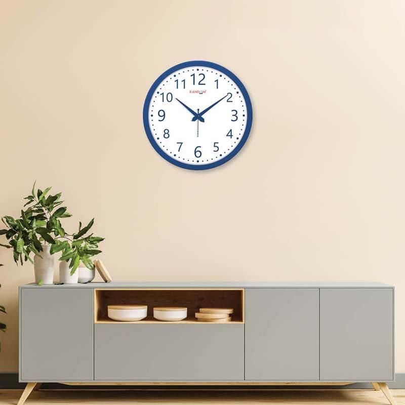 Wall Clock - Time Keeper Modern Wall Clock - Blue