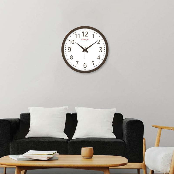 Wall Clock - Time Keeper Modern Wall Clock - Brown