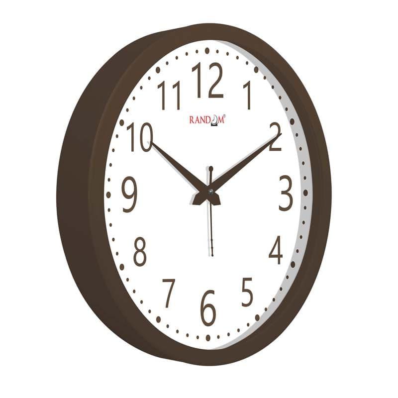 Wall Clock - Time Keeper Modern Wall Clock - Brown