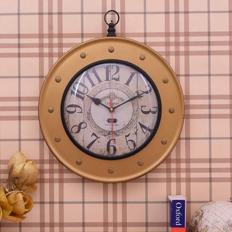 Wall Clock - Timekeeper's Canvas Wall Clock