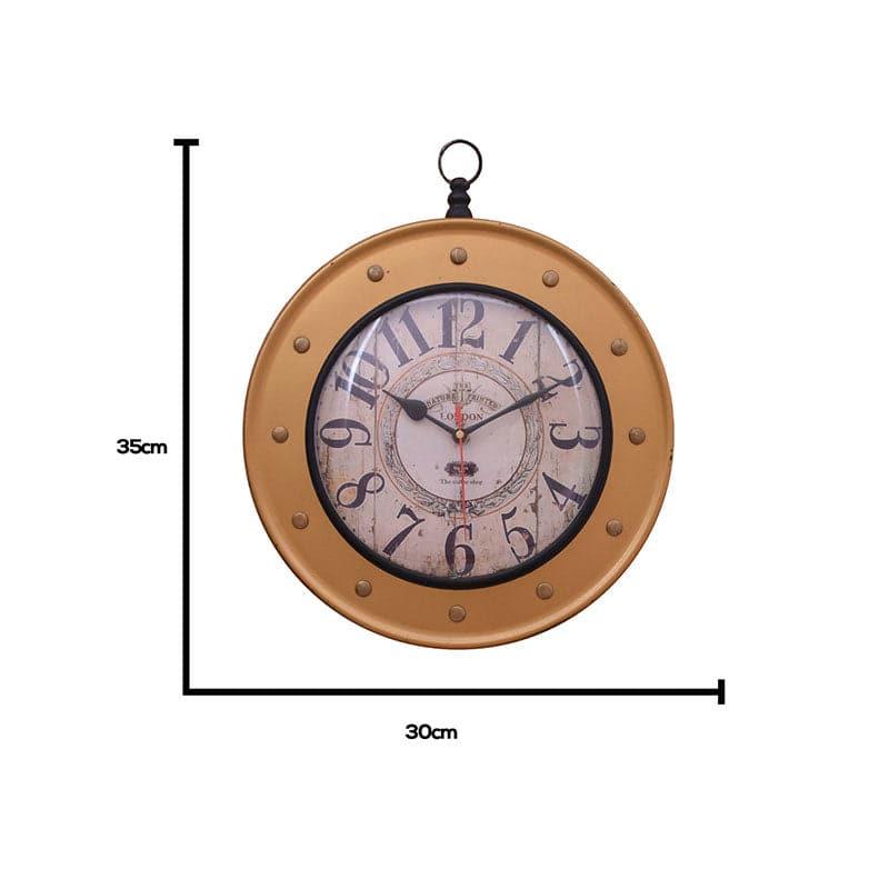 Wall Clock - Timekeeper's Canvas Wall Clock