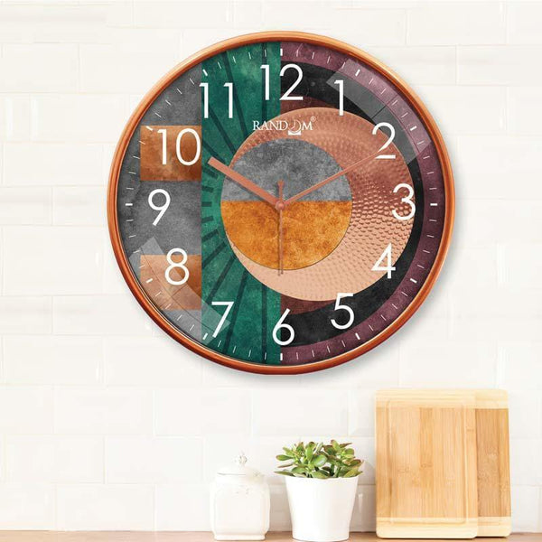 Wall Clock - Vibrant Geometry Wall Clock