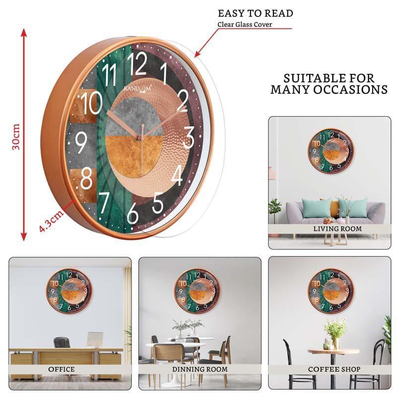 Buy Wall Clock - Vibrant Geometry Wall Clock at Vaaree online