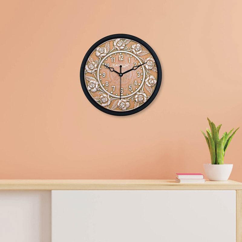 Wall Clock - Vintage Floral Fun Wall Art