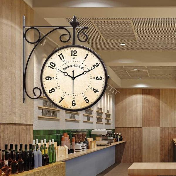 Buy Wall Clock - Vintage Station Wall Clock at Vaaree online