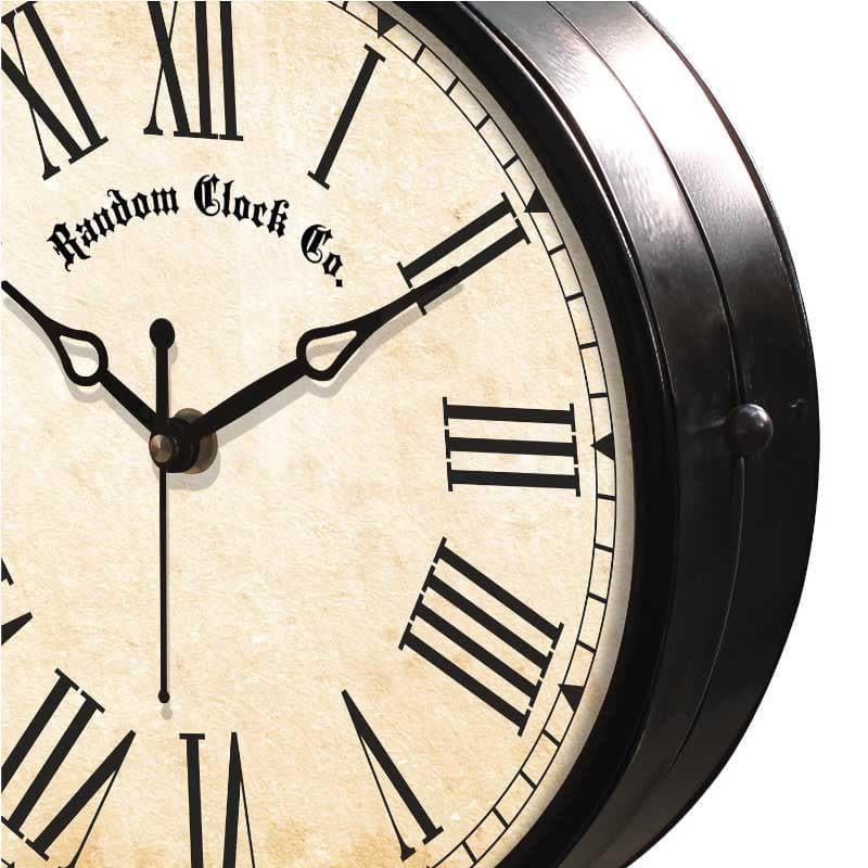 Buy Double Sided Vintage Station Wall Clock Wall Clock from Vaaree