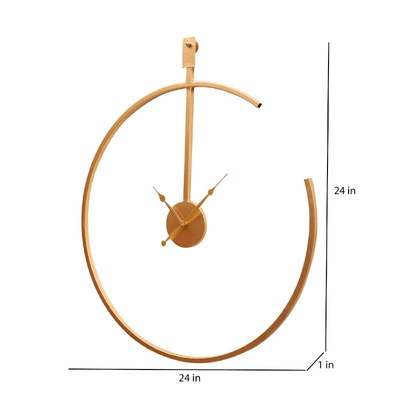 Wall Clock - Wasta Half Ring Wall Clock