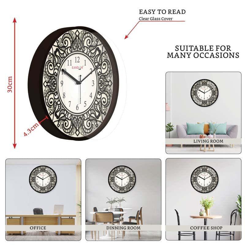 Buy Whirl design Wall Clock Wall Clock from Vaaree