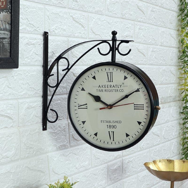 Wall Clock - William Vintage Station Wall Clock