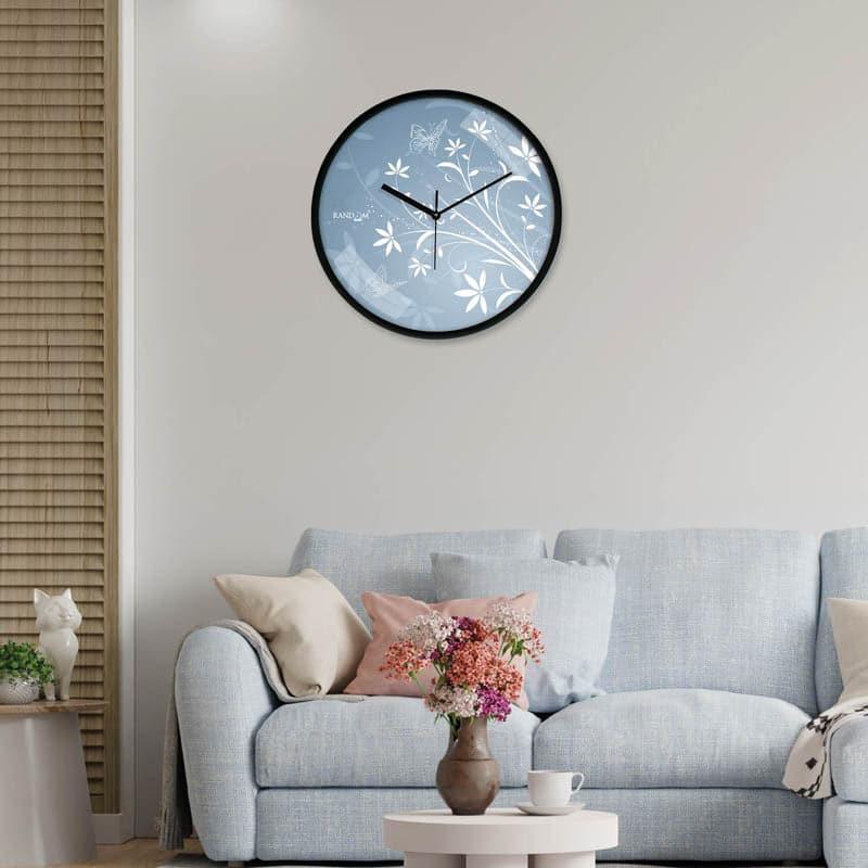 Buy Wall Clock - Zephyra Flora Wall clock at Vaaree online