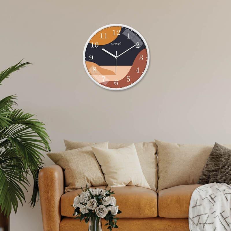 Buy Wall Clock - Zoe Abstract Wall Clock at Vaaree online