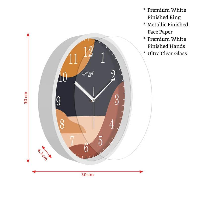 Buy Wall Clock - Zoe Abstract Wall Clock at Vaaree online