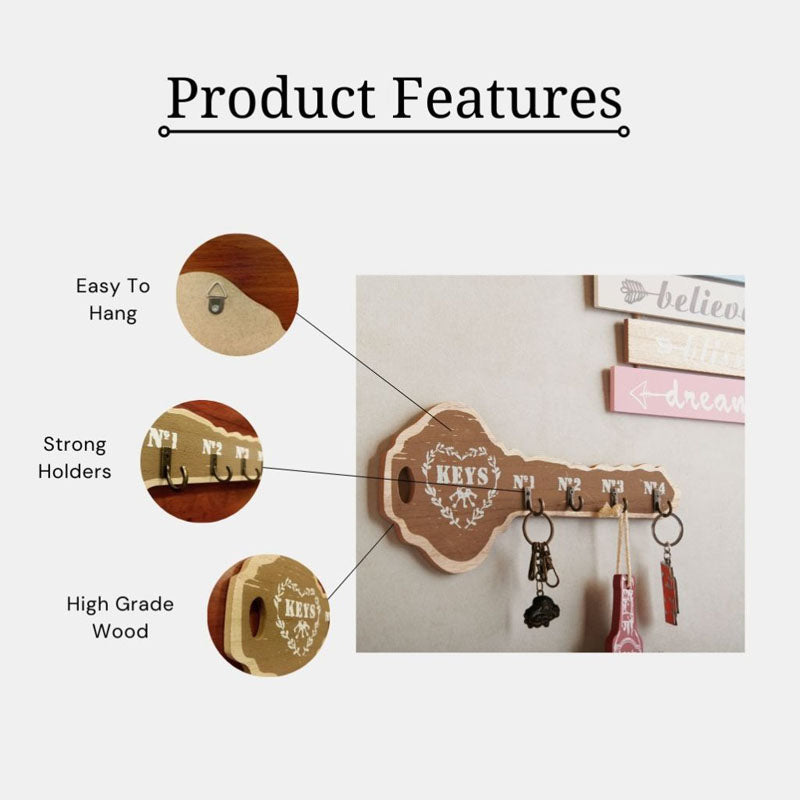 Buy House Master Key Holder - Yellow Hooks & Key Holders from Vaaree